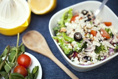 PEARL BARLEY AND BROCCOLI SALAD