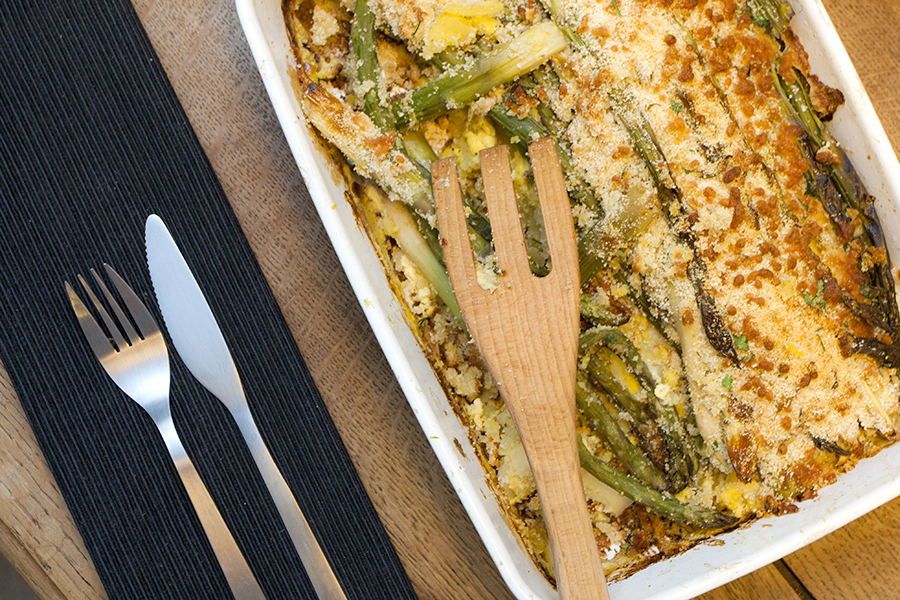 ASPARAGUS GRATIN