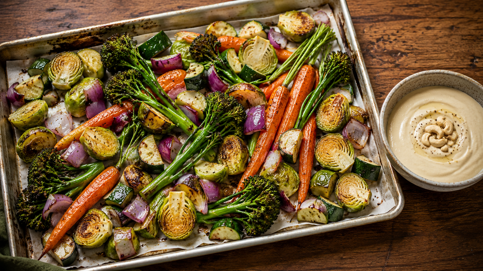 MIXED VEGETABLE TRAY BAKE