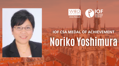 IOF CSA Medal of Achievement 2026