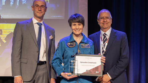 ESA Astronaut S. Cristoforetti - President's award