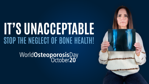 World Osteoporosis Day 2025 theme 'It's Unacceptable'