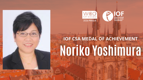 IOF CSA Medal of Achievement 2026