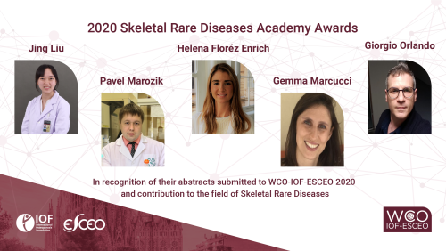 2020 IOF Skeletal Rare Diseases Academy Awards