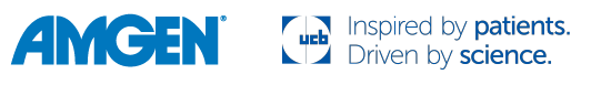 Amgen UCB logos