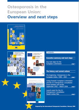 ARCHIVES - AUDITS - 2004 - Osteoporosis in the European Union: Overview and next steps