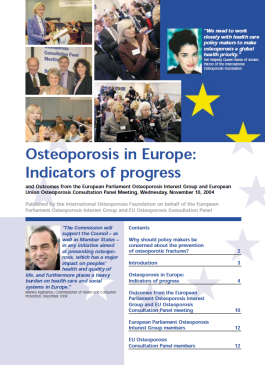 ARCHIVES - AUDITS - 2005 - Osteoporosis in Europe: Indicators of progress