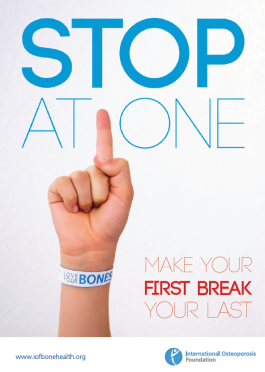 BROCHURES - 2012 - Stop At One Make Your First Break Your Last