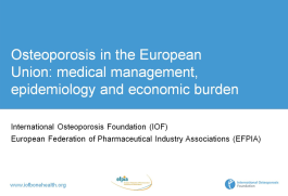 SLIDEKITS - 2013 - Osteoporosis in the European Union: medical management, epidemiology and economic burden