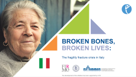 SLIDEKITS - 2018 - BROKEN BONES, BROKEN LIVES: The fragility fracture crisis in Italy