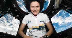 Samantha Cristoforetti in space