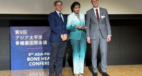 Prof. Manju Chandran receives award in Tokyo