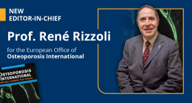 R Rizzoli Editor in Chief Europe Osteoporosis International