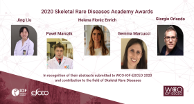 2020 IOF Skeletal Rare Diseases Academy Awards 